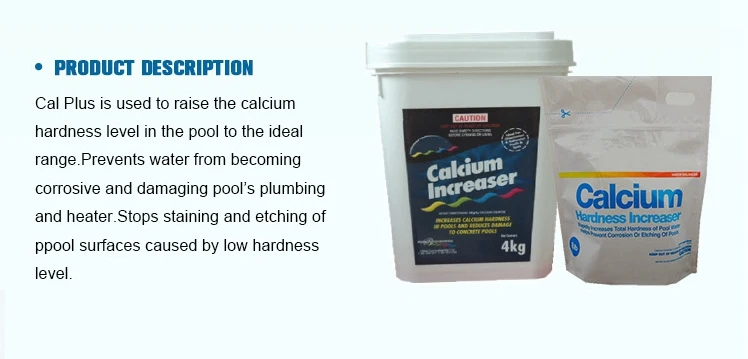 Swimming Pool Chemical Hardness Increaser Calcium Chloride