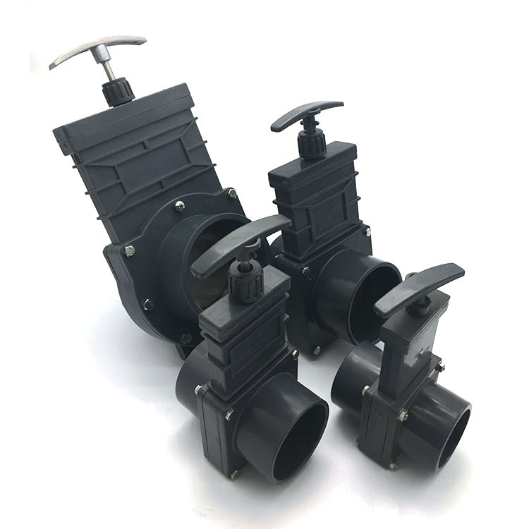 150 毫米 dn65 mm dn65 dn80 dn100 dn150 塑料 upvc pvc刀水闸阀