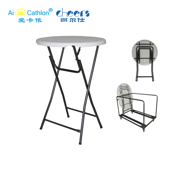 High Top Bistro Tables Hdpe Plastic Portable Folding Cocktail Bar