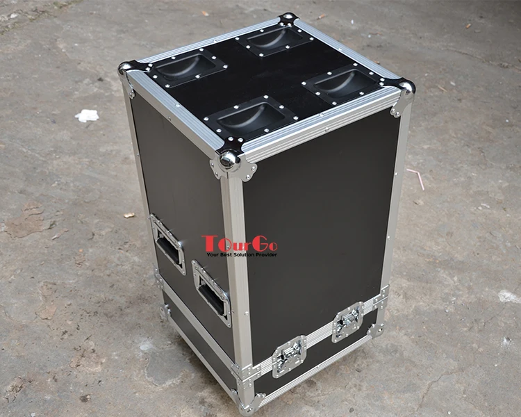 ATA Tray Type Speaker Flight Case For Single Martin XE300 Monitors