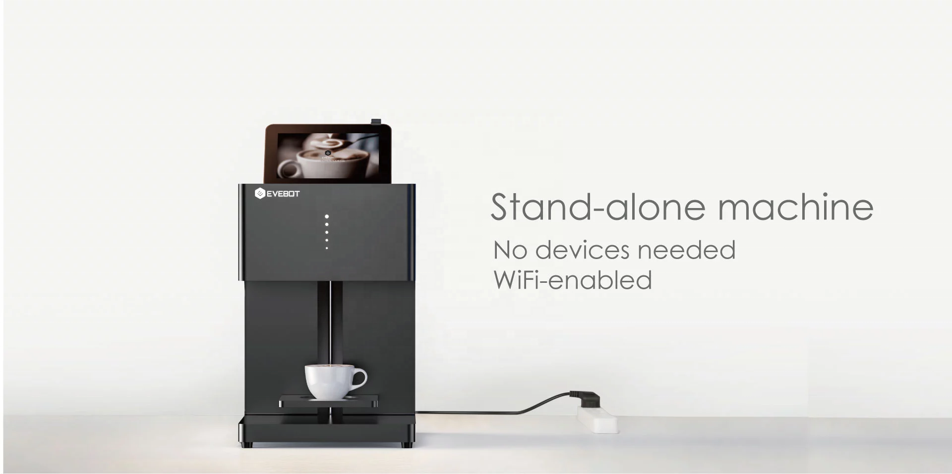 Evebot EB-FT4 Selfie Coffee Printer - Multi Color Edible Ink