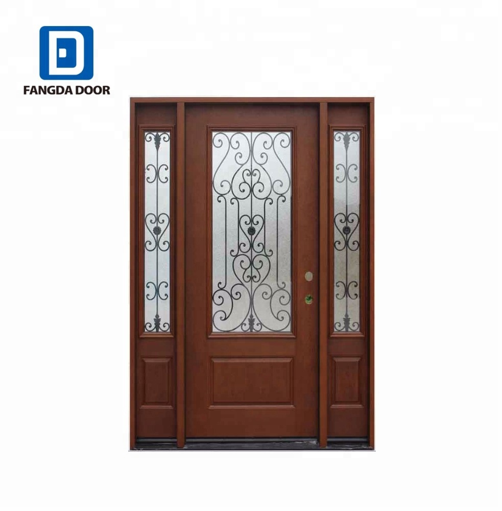Fangda Modern fiberglas apartman giriş kapıları