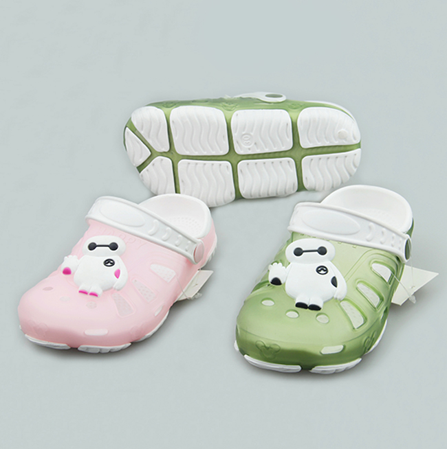 Весна 2019, фабрика, дешевые новые детские сабо из ЭВА с мультяшным принтом, популярные сабо-желе для младенцев, прозрачная садовая обувь для девочек и мальчиков, сандалии