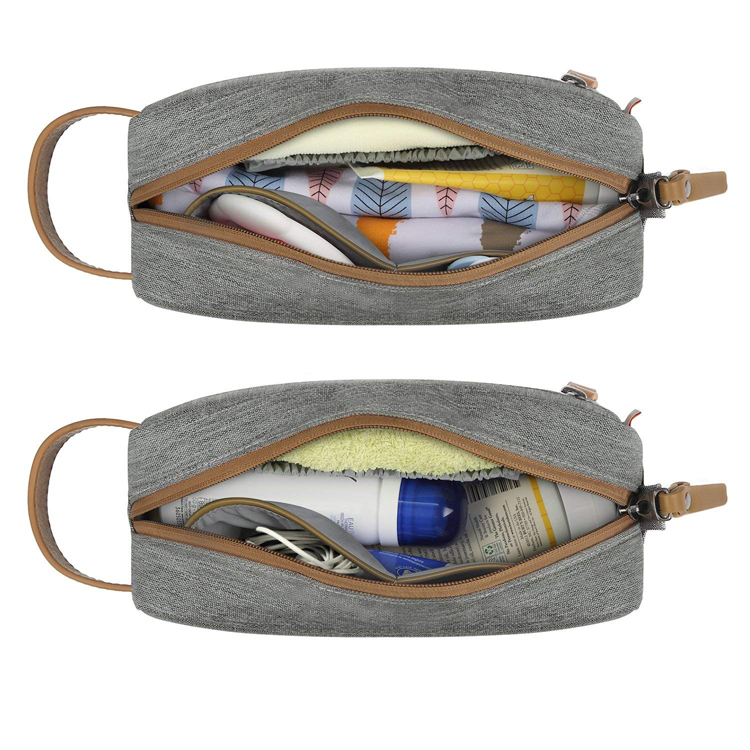 Pequenos organizadores de produtos de higiene portáteis, bolsa de maquiagem para homens e mulheres