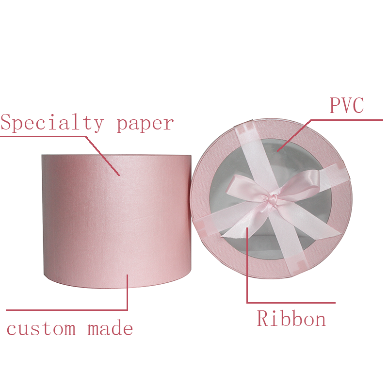 Eco friendly paper tube for macaron gift boxes cheese cake packaging