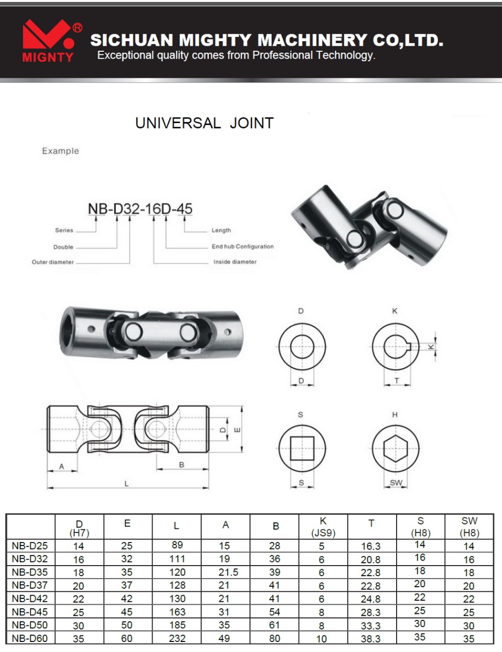 Junta Universal em Aço Inoxidável 10MM - Durabilidade e Personalização