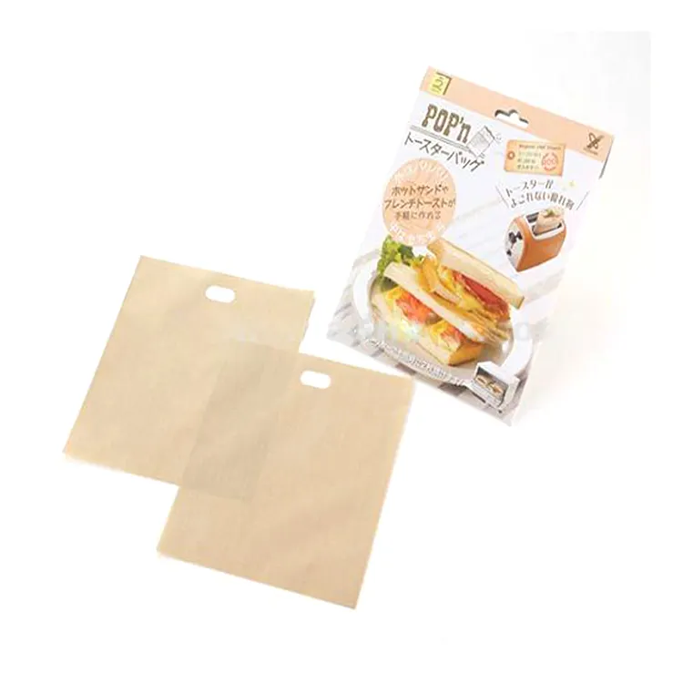 New Product 17*19cm Easy To Use PTFE Reusable Toaster Bag