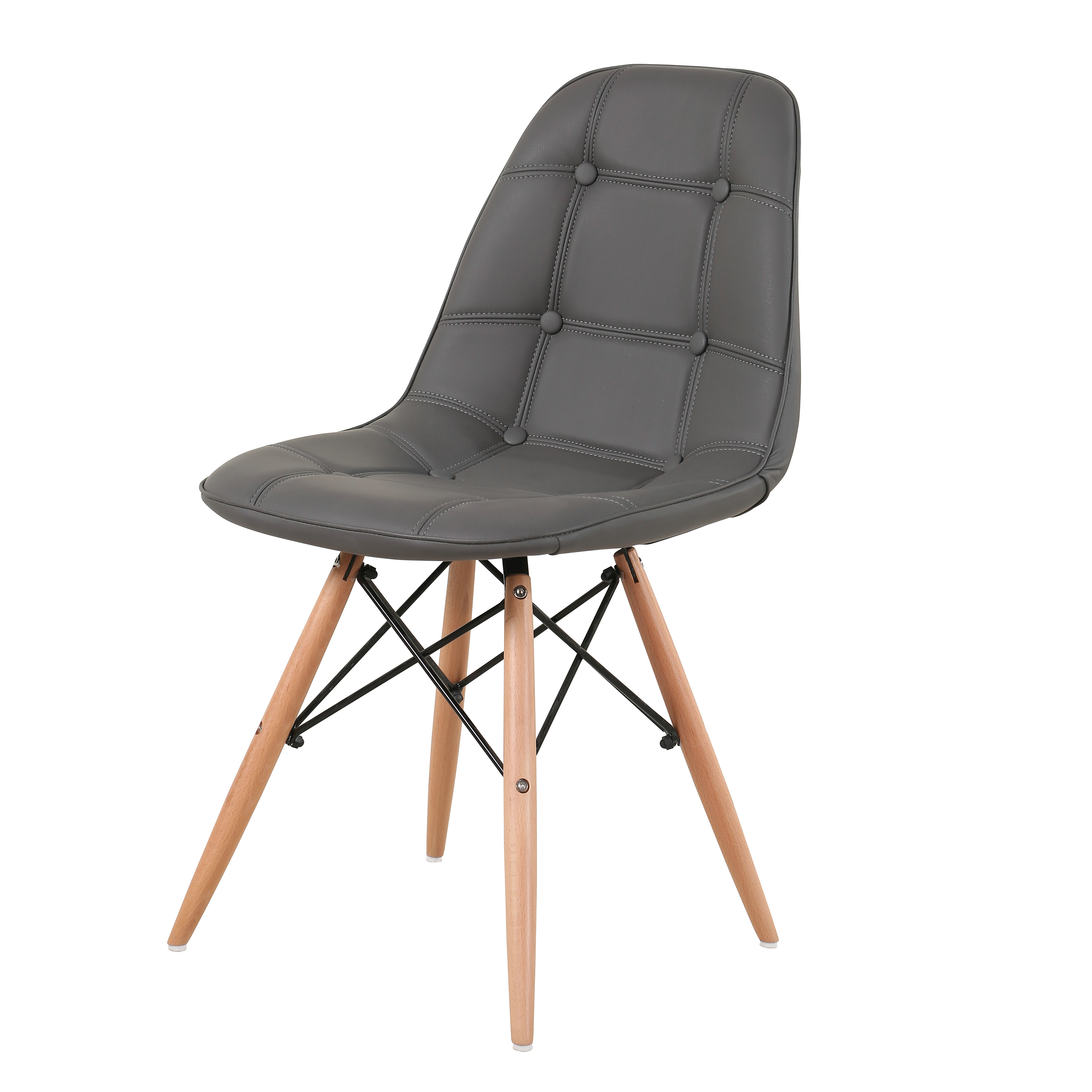 Экспортный Стандартный элегантный современный кожаный стул шезлонг для ресторана