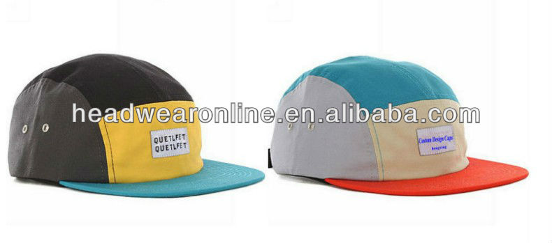 Hot sale 5 panels floral print embroidered snapback cap welldesigned and can be customized
