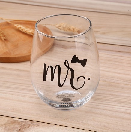 Simple Wine Glass Cup Home Cold Drink Glass Juice Bubble Drink Water Glass Cup