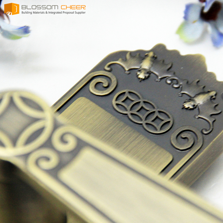 Electroplating bathroom door lock italian brass door lock for wood doors handle lock dubai