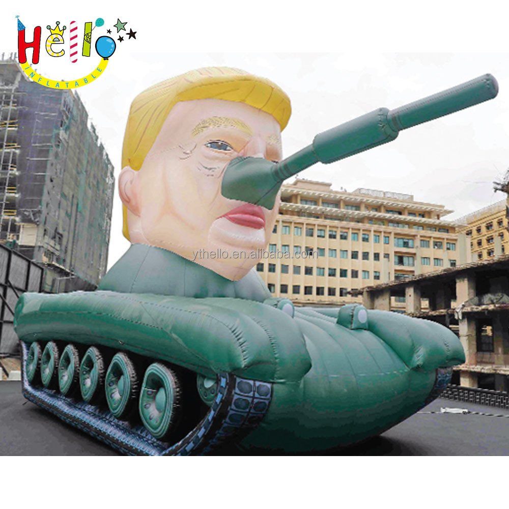 Прямая продажа с завода надувной армейский Танк модель надувной Военный танк