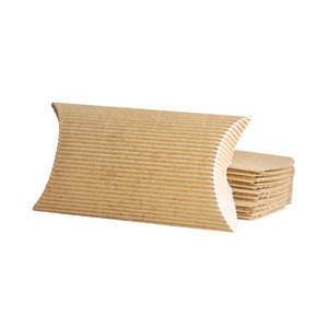 Corrugated Kraft Pillow Boxes Corrugated Kraft Pillow Boxes