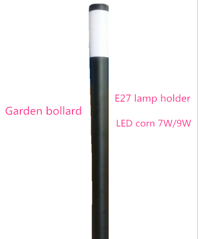 600mm 1000mm IP65 morden design garden led bollard light 5W-10W