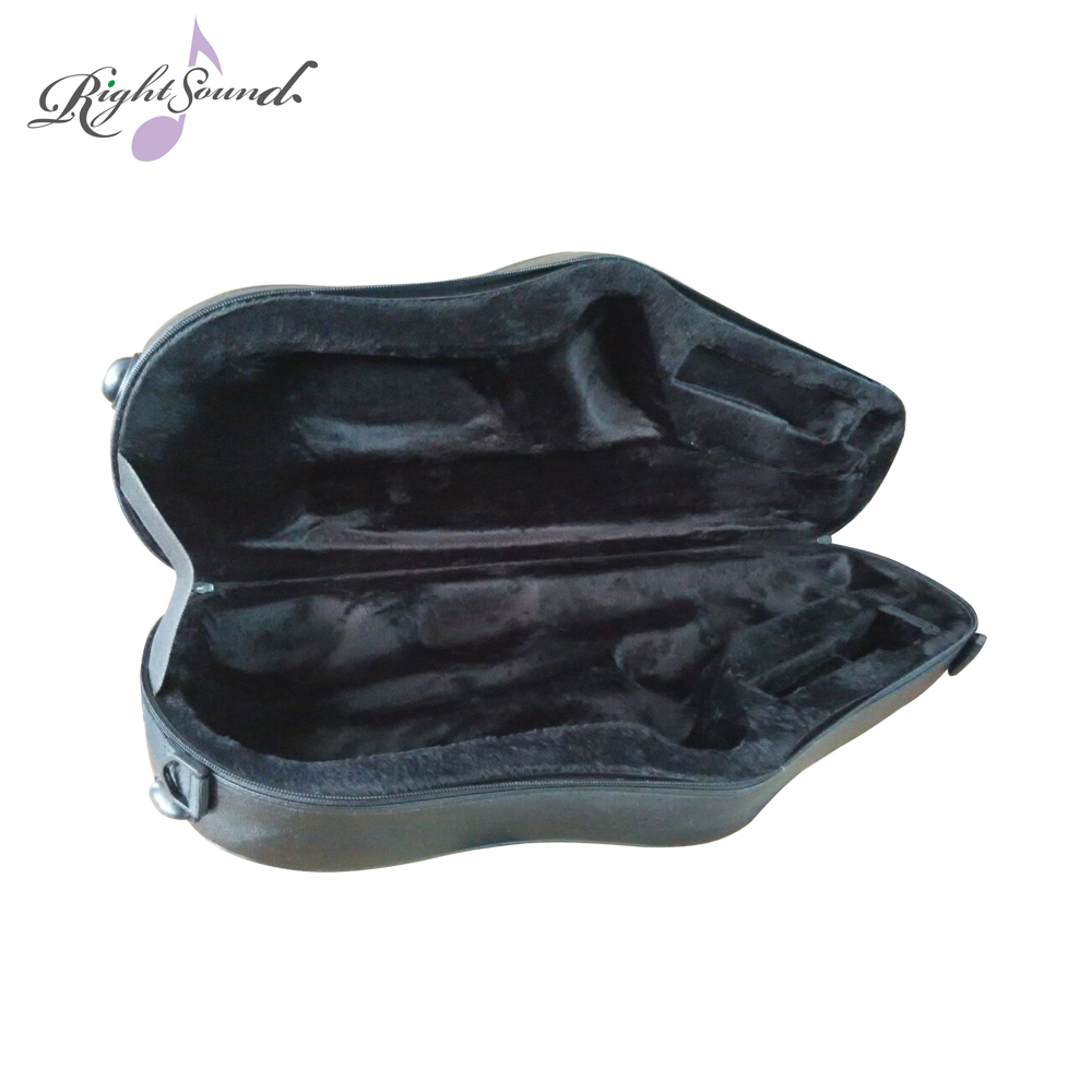 Leather material saxophone case shapedalto saxophone case backpack saxophone case