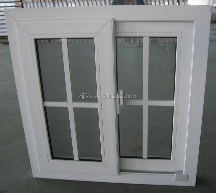 2015 new product PVC mosquito net windows, pvc sliding windows with insect screens