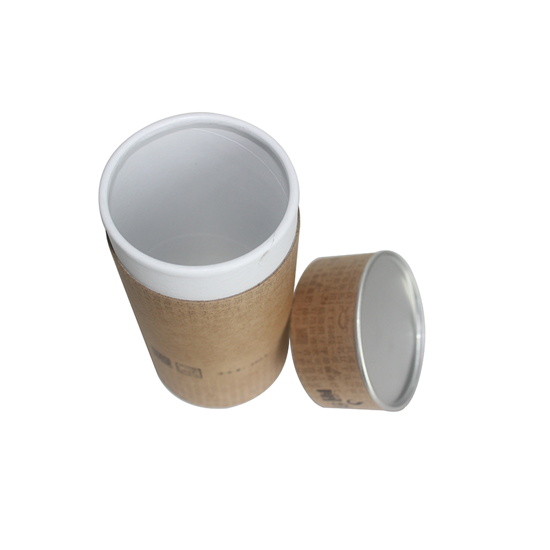 Private Label kraft Tea paper cardboard tube craft cylinder packaging for tea