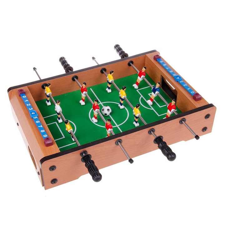 Win.max Mini Foosball Table - 20-Inch Tabletop Soccer Game for