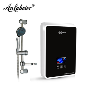 Remote control thermostat immersion portable instant tankless electric induction water heater