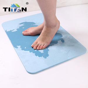 Hot Sales Thailand Non Slip Diatomite Bath Mat