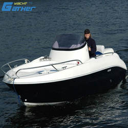 Gather Sport Hot sale 4.8m fiberglass sport boat