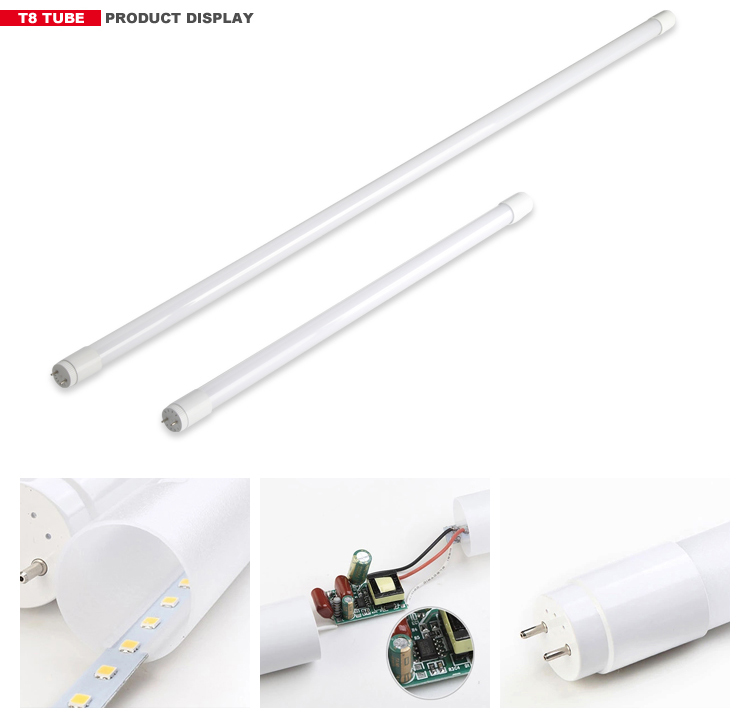 0.6m 0.9m 1.2m T8 tubes g13 factory price led glass tube light