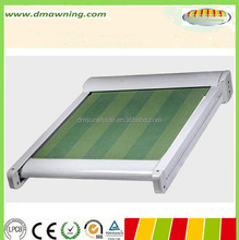 Roof retractable motorized conservatory awning / awnings factory