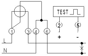 Front Board Installed Single Phase Smart electricity meter Card Prepaid Energy Meter with LED Display