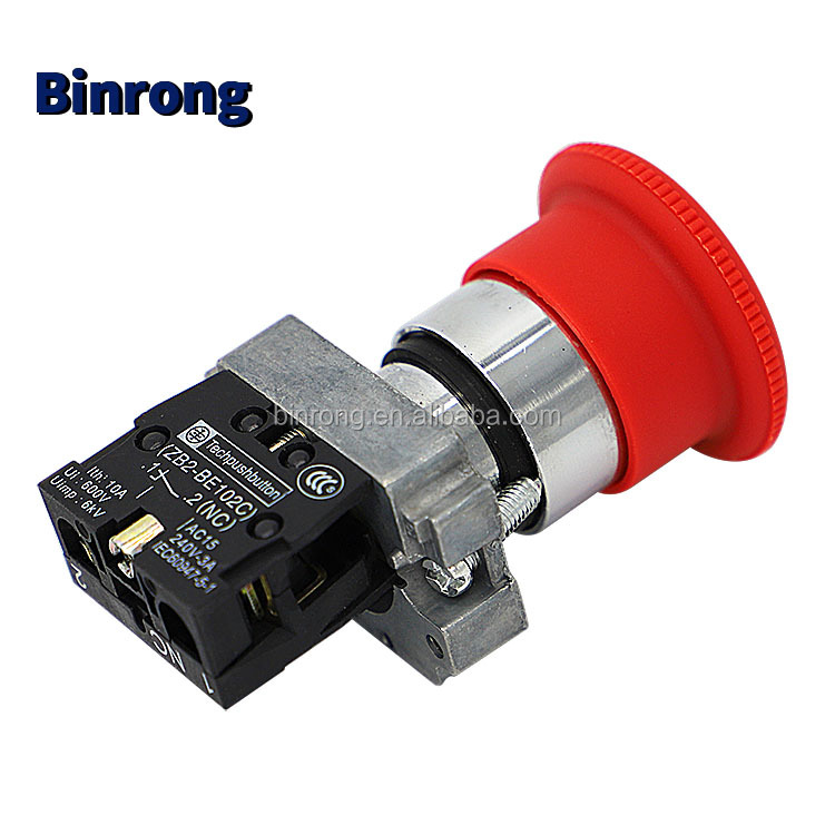 XB2-BS542 Emergency Stop Switch - Reliable Safety Control
