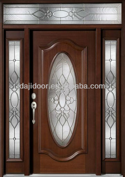 Oval cristal puertas de entrada con satélites secundarios DJ-S9302MSTHS