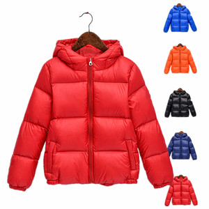 Canada Branded Bulk Bomber Goose Duck Kids Baby Girls Heavy Down Winter Jacket for Children