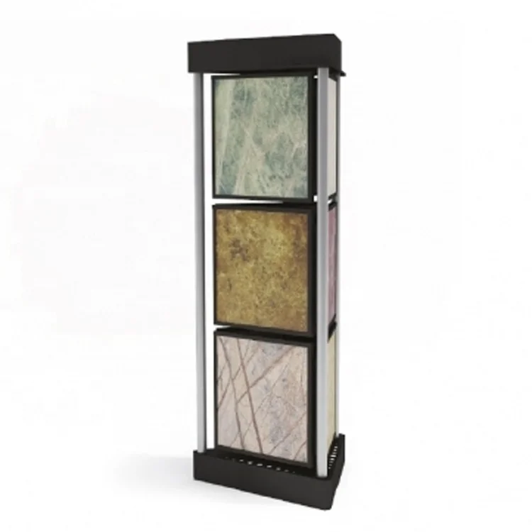 Good Quality Metal Ceramic Display Tower for Granite Sample