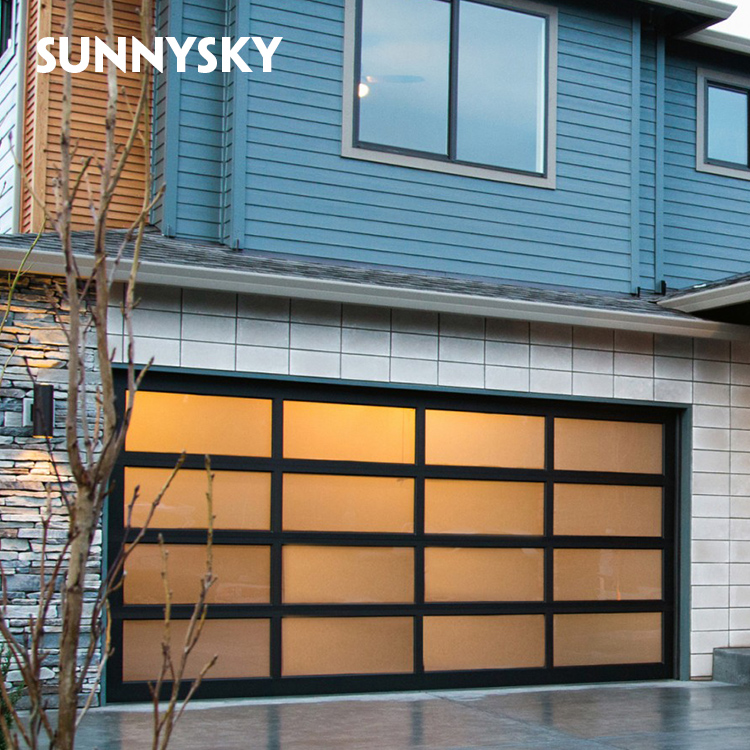 سريع رفع وإغلاق تكلفة الألومنيوم أفضل العملاء يستعرض المرآب الباب من فوشان