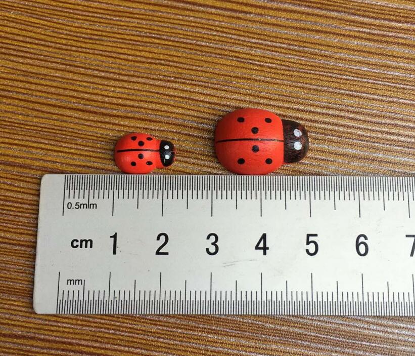 Божья коровка разного размера для украшения