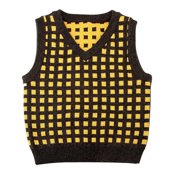 baby boy sleeveless jumper