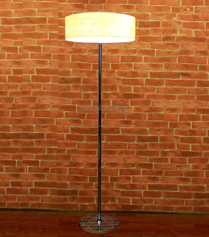 Hot sale black hotel bedroom iron wooden standing floor lamp covers