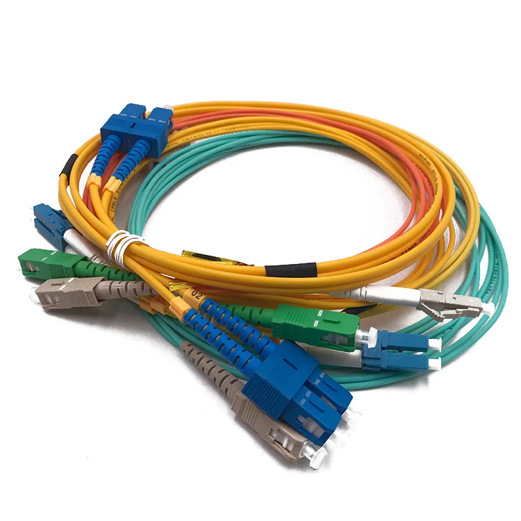 Duplex SC APC-SC UPC  fiber optical patch cord cable 3 meter 3.0mm fiber optic jumper