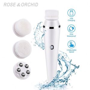 Facial cleansing spin brush, facial brush machine , 3 IN 1 cleaning brush