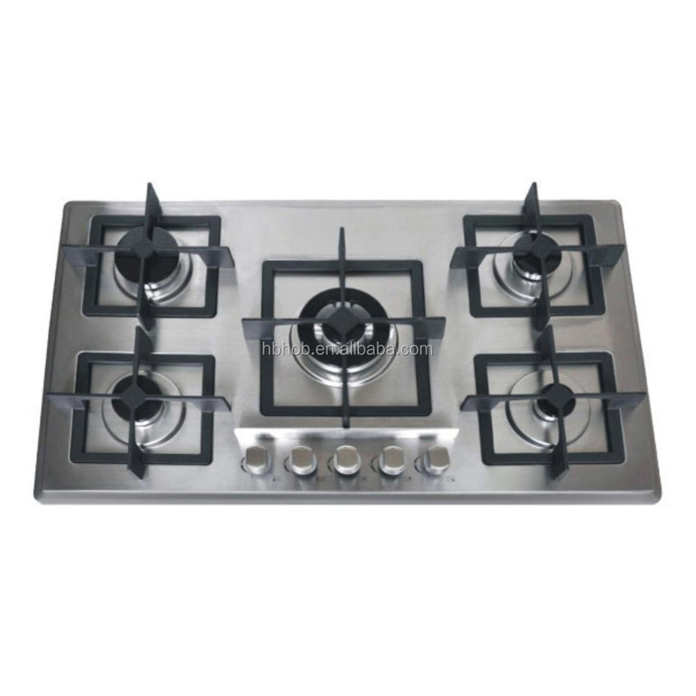 New Design Built In Kitchen Bosch 5 Burner Gas Hob Gas Stove 5