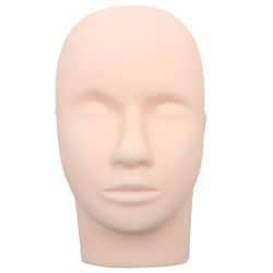 Rubber Practice  Mannequin Head for Eyelash Extension