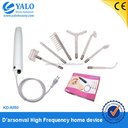 HOT ITEM Ozone D'arsonval portable high frequency machine beauty therapy for skin care