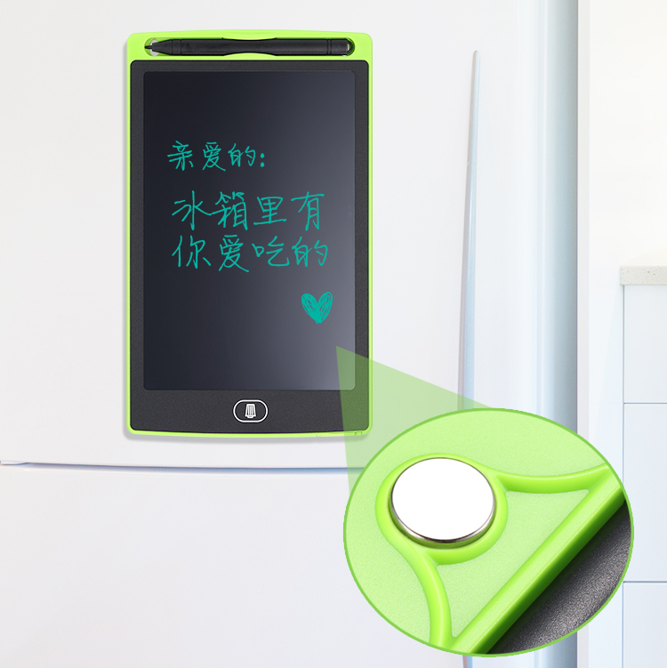 Erasable Notepad 8.5 LCD Writing tablet for Kids Painting Magnetic Drawing Board Toy