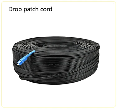 waterproof fiber cable ODVA fiber optical cable patch cord LC UPC fiber cable