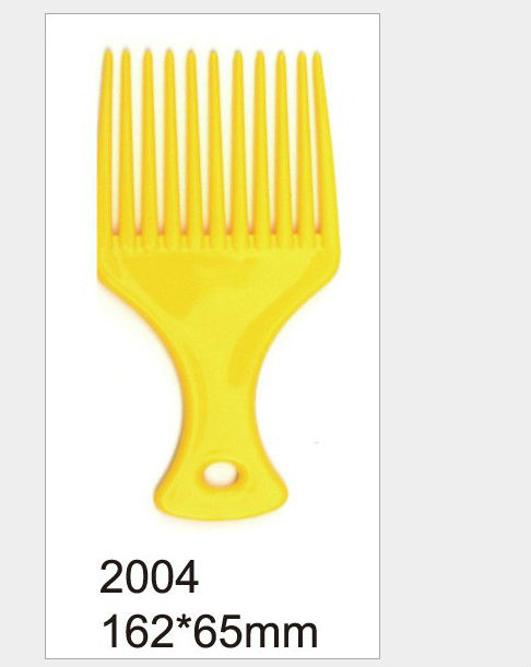 Insert Afro Hair Pick Comb Hair Fork Comb Oil Slick Styling Hair Brush Hairdressing Accessory for Men & Women