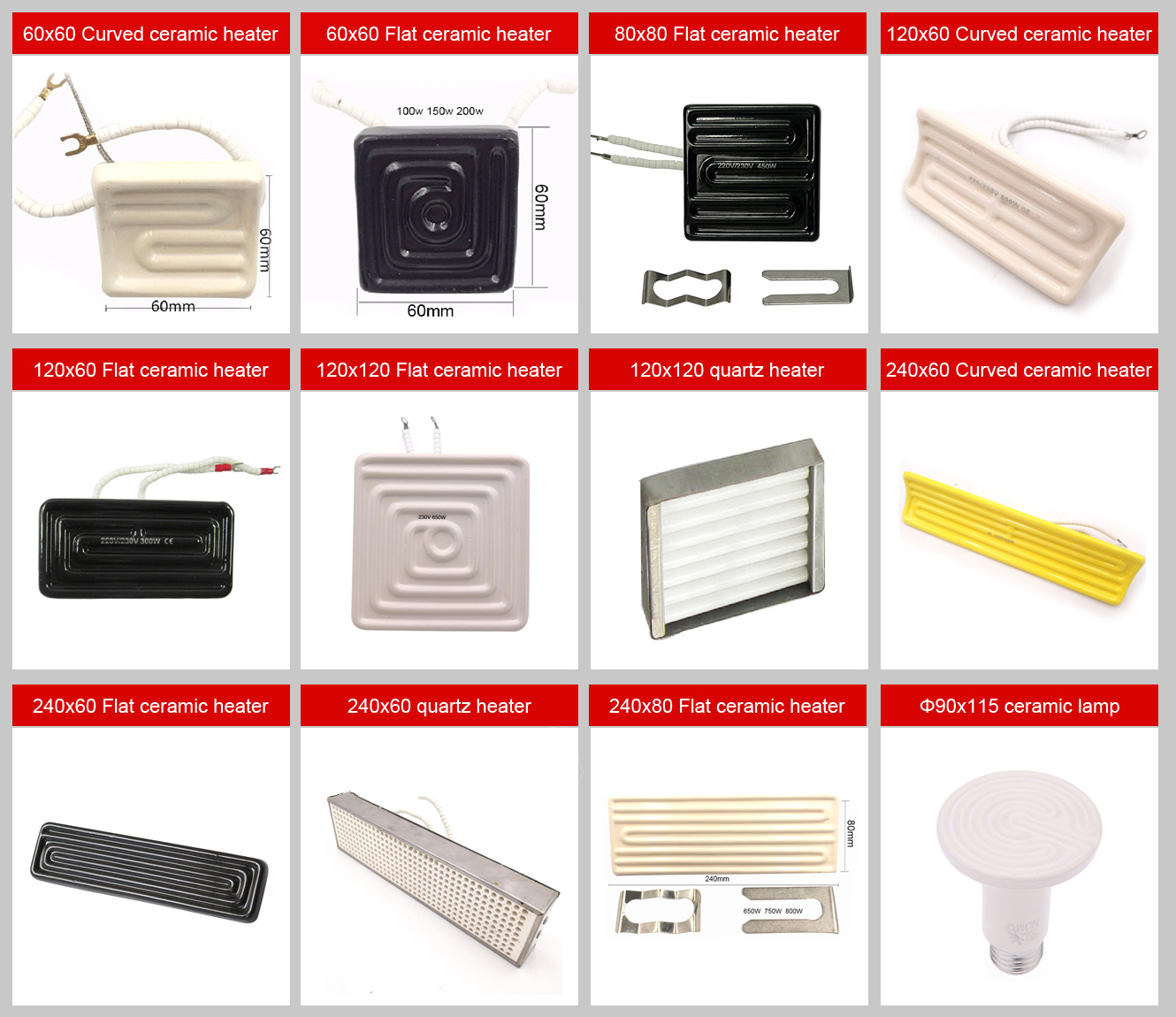 High Quality Wholesale Custom Cheap elstein infrared ceramic heater High Quality Wholesale Custom Cheap elstein infrared ceramic heater