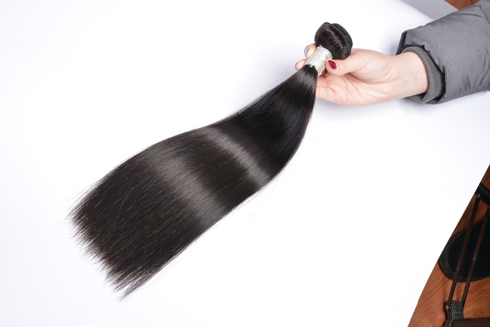 Cuticle Aligned Hair Human Hair from India Raw Indian Unprocessed Virgin 100% Natural Straight Wave Hair 2 HTB1X0jfX.vrK1RjSspcq6zzSXXaV