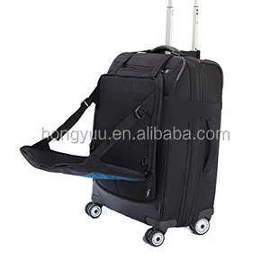 suitcase with baby carrier