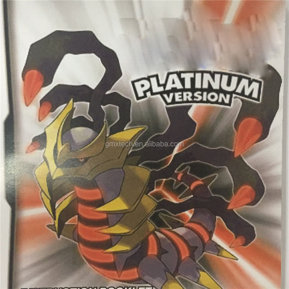 Горячая Распродажа! Видеоигра английская версия Pokemon Platinum версия