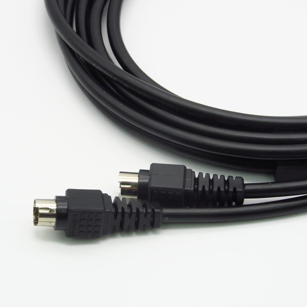 1.5M RS232 DB9 9 Pin Male to VGA Video 15 Pin Male Adapter Cable Light Gray