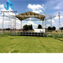 Camping Event Roof Top Tent Truss Display Braguero de aluminio
